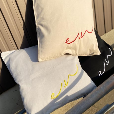 012. logo cushion