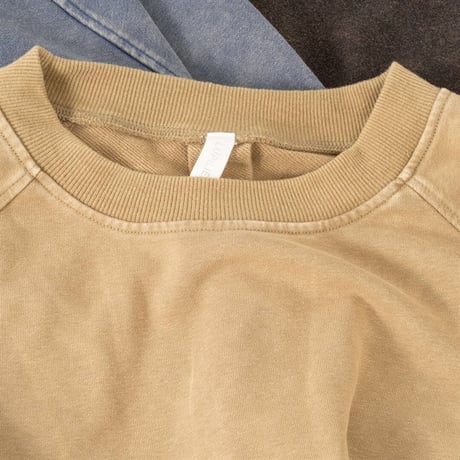 ケミカル加工裏毛カットソー