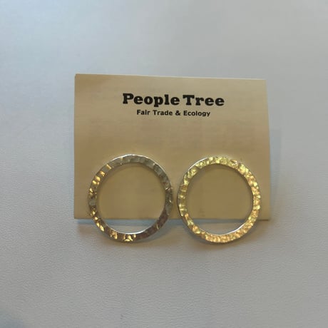 ラフサークルスタッズピアス
