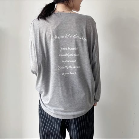 シアーバックプリントロンT