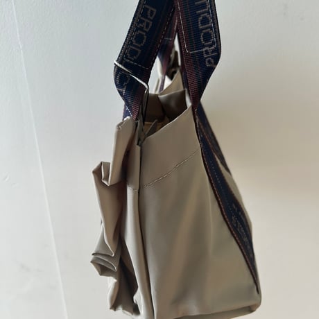 NYLON FRILL 2WAY BAG "THAMES" M