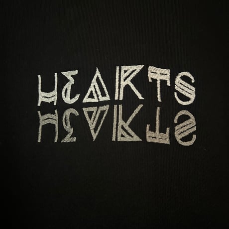 HEARTS invert logo sweat