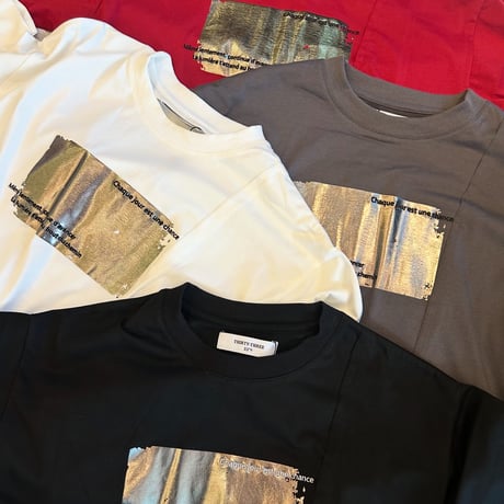 クラック箔切替tee