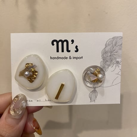 3set ピアス