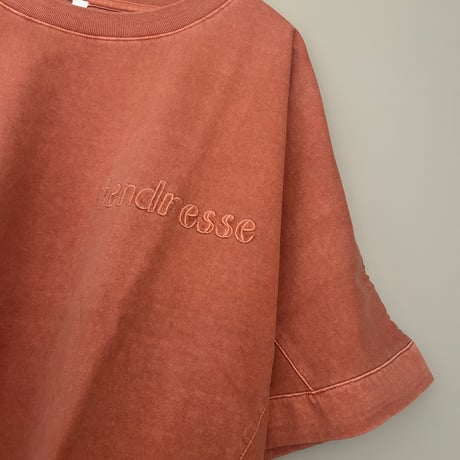 tendress 刺繍ロゴTシャツ