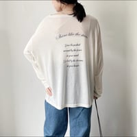 シアーバックプリントロンT