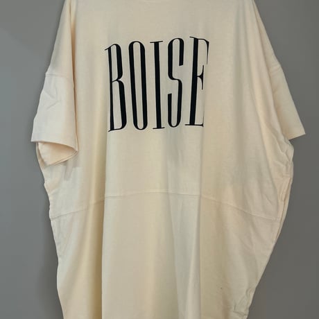 BOISE プリントチュニックワンピース