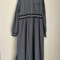ラインコートワンピース