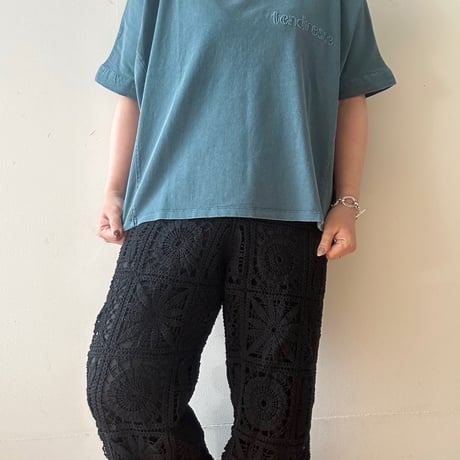 tendress 刺繍ロゴTシャツ