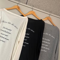 シアーバックプリントロンT