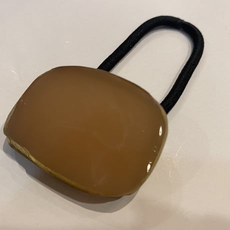 アゲートスライスヘアゴム