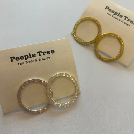 ラフサークルスタッズピアス