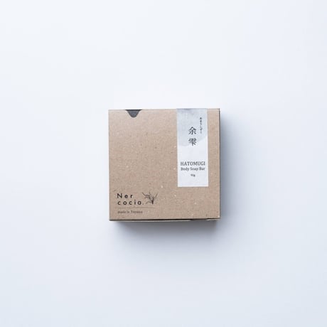 HATOMUGI BODYSOAPBAR（ボディソープバー 余雫)　Relax：さっぱりさらさら
