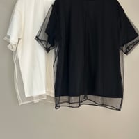 チュールドッキングTシャツ