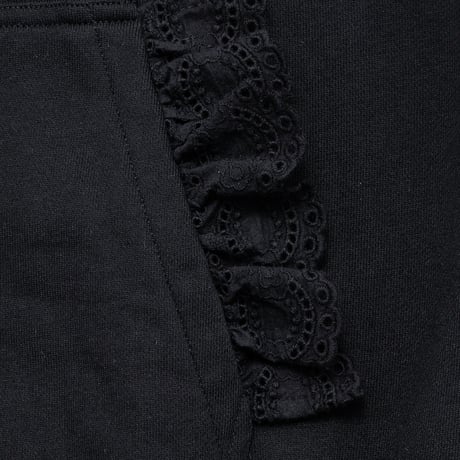 lacy logo hoodie