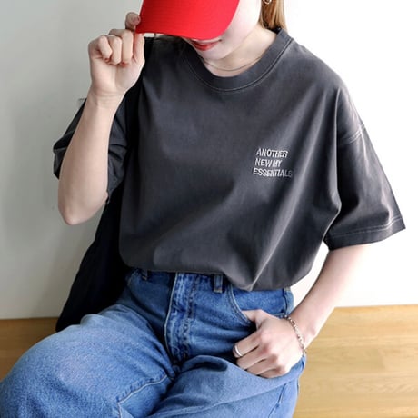 ピグメント加工Tシャツ