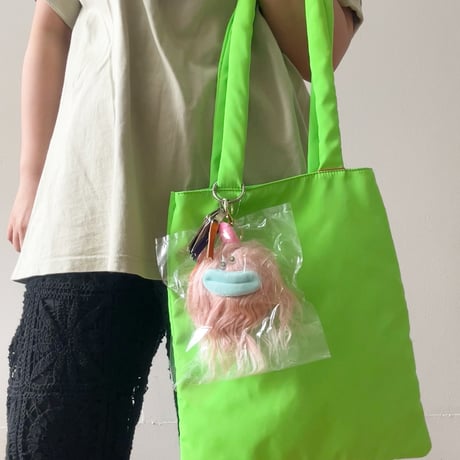 neon monster tote