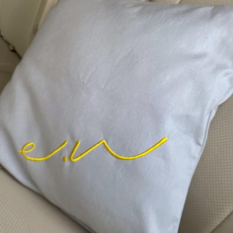 012. logo cushion