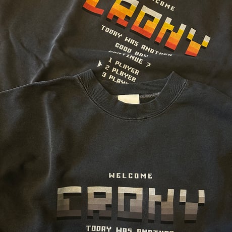 CRONY 裏毛スウェット