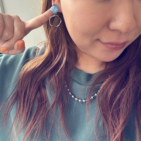 HEARTS×Vanille 18th Anniversary accessory～blue gray～