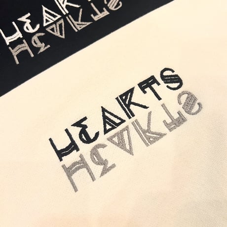 HEARTS invert logo sweat