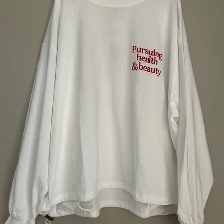 バッグロゴプリントTシャツ