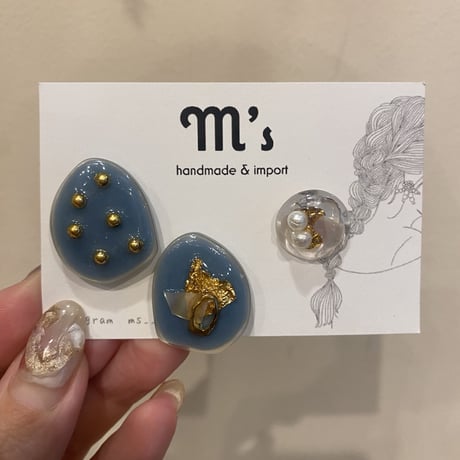 3set ピアス