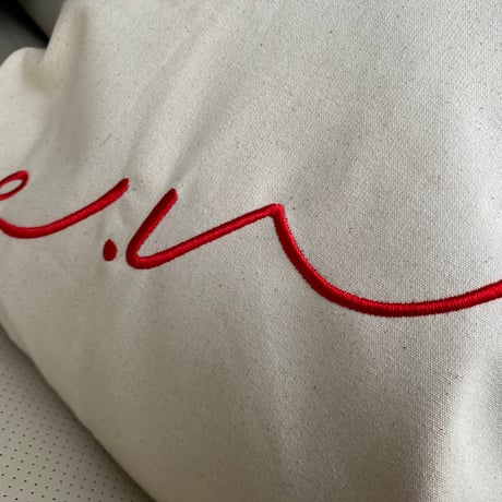 012. logo cushion
