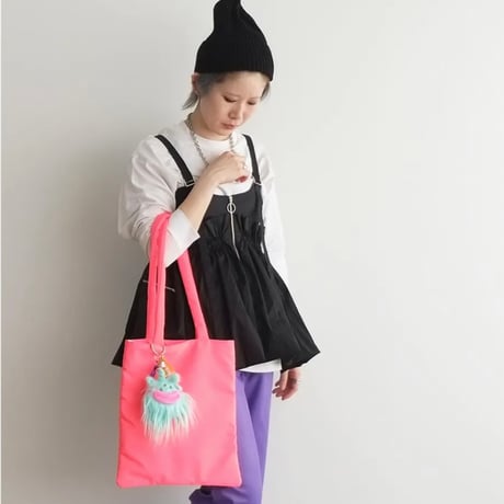 neon monster tote
