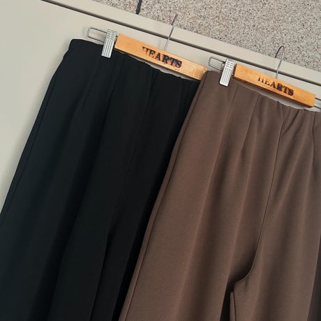 ジョーゼットストレートパンツ