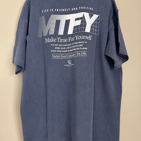 MTFY ロゴプリントTシャツ