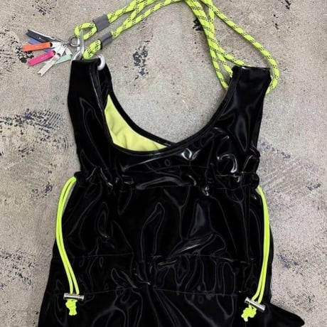 tiered code one shoulder