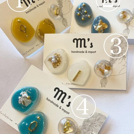 3set ピアス
