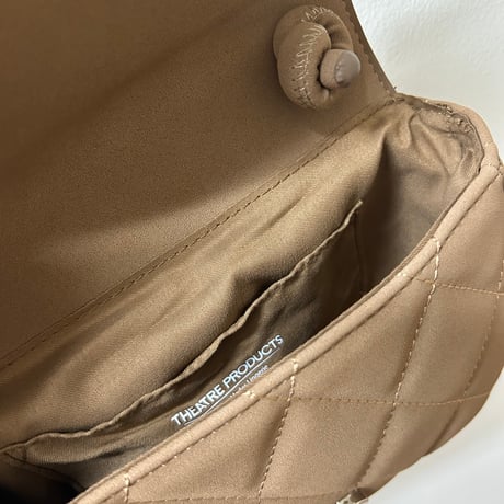FAKE SUEDE QUILTING BAG