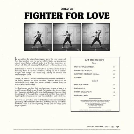 Jordan Lee  - Fighter for love (LP)