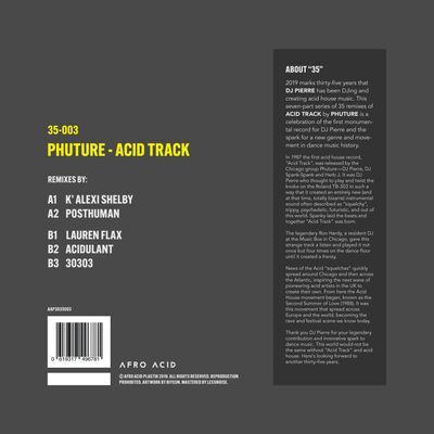 DJ Pierre / Phuture « Acid Track » / VA – 35 -