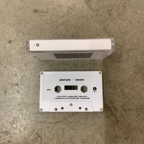 Jonah Yano -  souvenir (cassette tape）