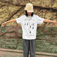 JONAH YANO & THE HEAVY LOOP - LIVE IN JAPAN 2025 T-shirt（White-XL size）