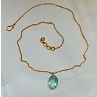 Silver-18KGold plated / Hand made Chain no.113