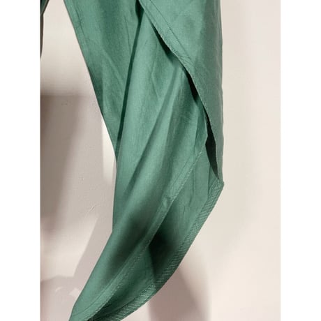 Smoky Green Overlap Pants