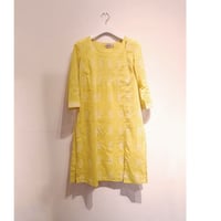 Block Print Lemon Kurta