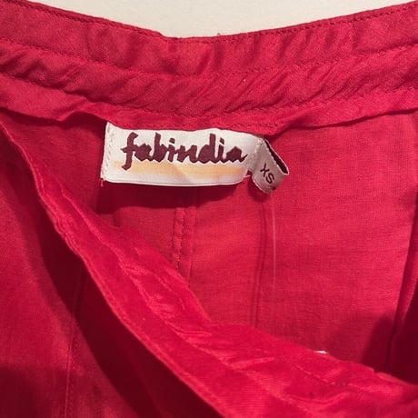 Red/ Chanderi PANTS