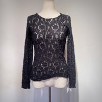 Lace Cut&Sewn Black (S)