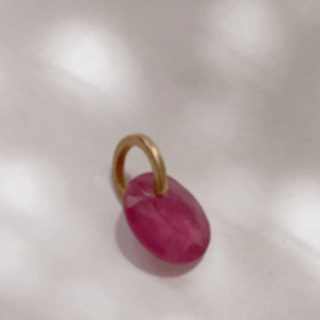Ruby Pendant top 20K