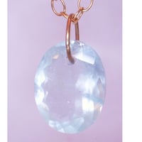Aquamarine Pendant top