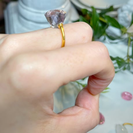 Candy Ring/ Lavender Amethyst