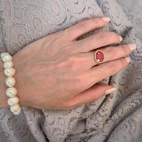 Ruby Ring 18k Gold