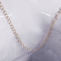K18 Gold　（中）あずきチェーン45cm