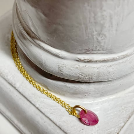 Ruby Pendant top 20K