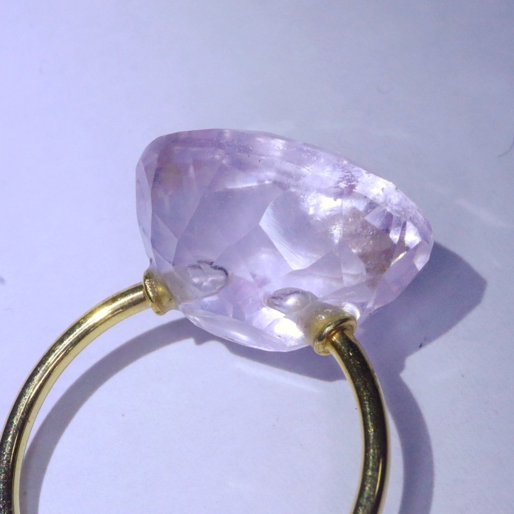 Candy Ring Lavendar Amethyst K10 Gold 8号 | Virg